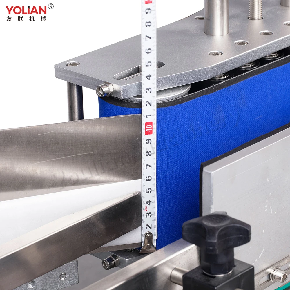 MT-130 настольная автоматическая машина для маркировки стикеров круглых бутылок и банок баночки