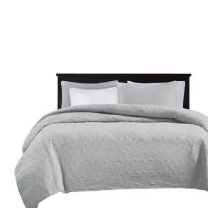 Microfiber Quilt Queen King Size Bedding Set Polyester Filling Offers Deals Cheap Comforter Bedspread