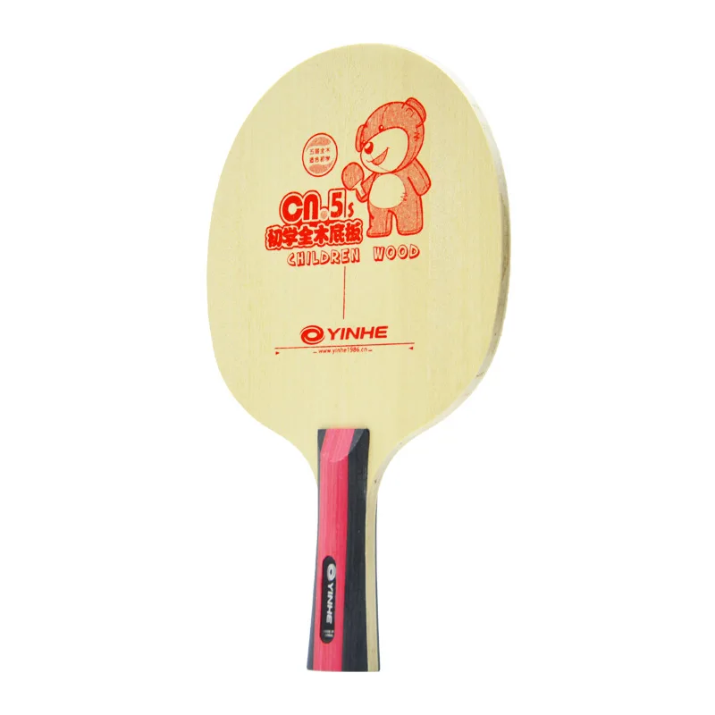 Yinhe Cn-5  5 Wood Thin Handle, Super Light, Suitable for Young Children Learning. Ping Pong Table Tennis Blade