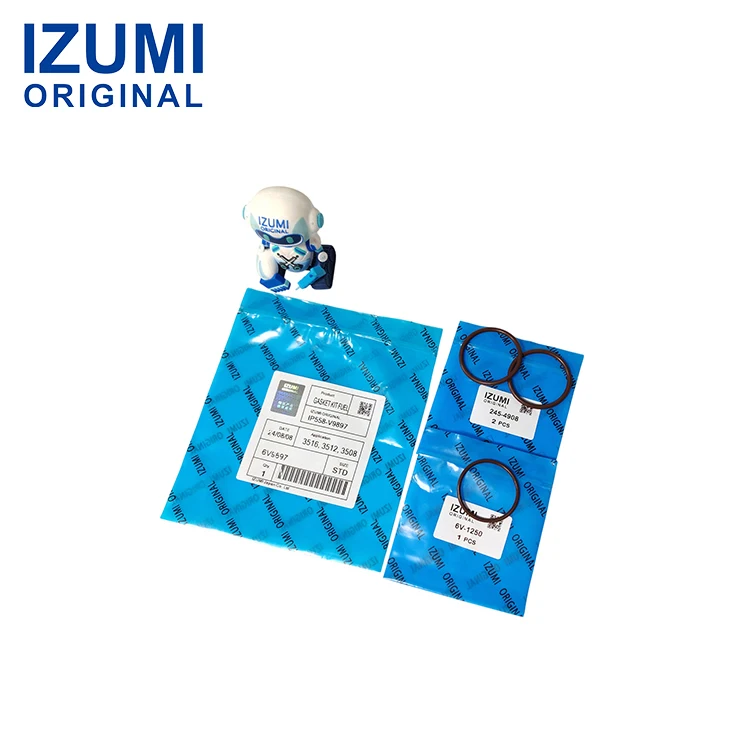 IZUMI ORIGINAL 6v9897 Group-fuel Injector Gasket Kit 3508 3512 3516 Sr4 For Caterpillar Construction Machinery Parts