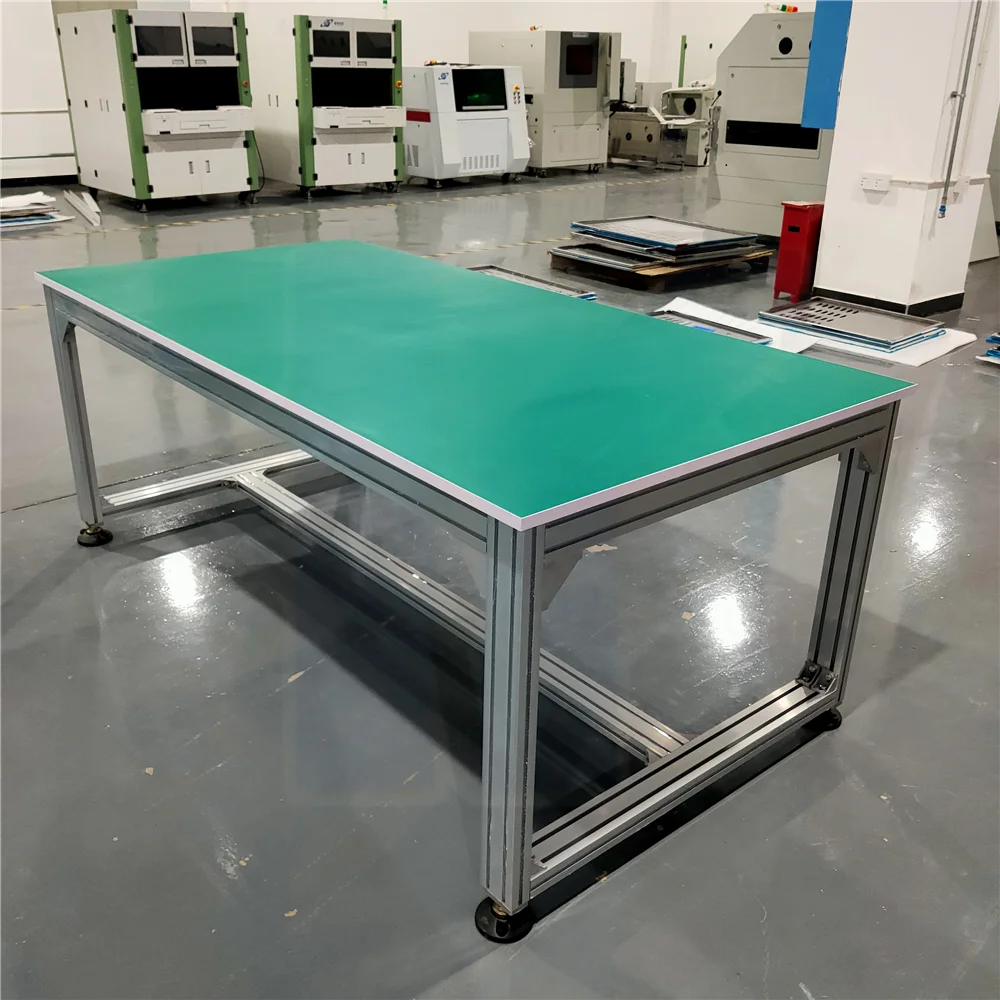 Customized Aluminum Work Bench Watchmaking Electronic Mobile Repairing Workbenches for Workshop