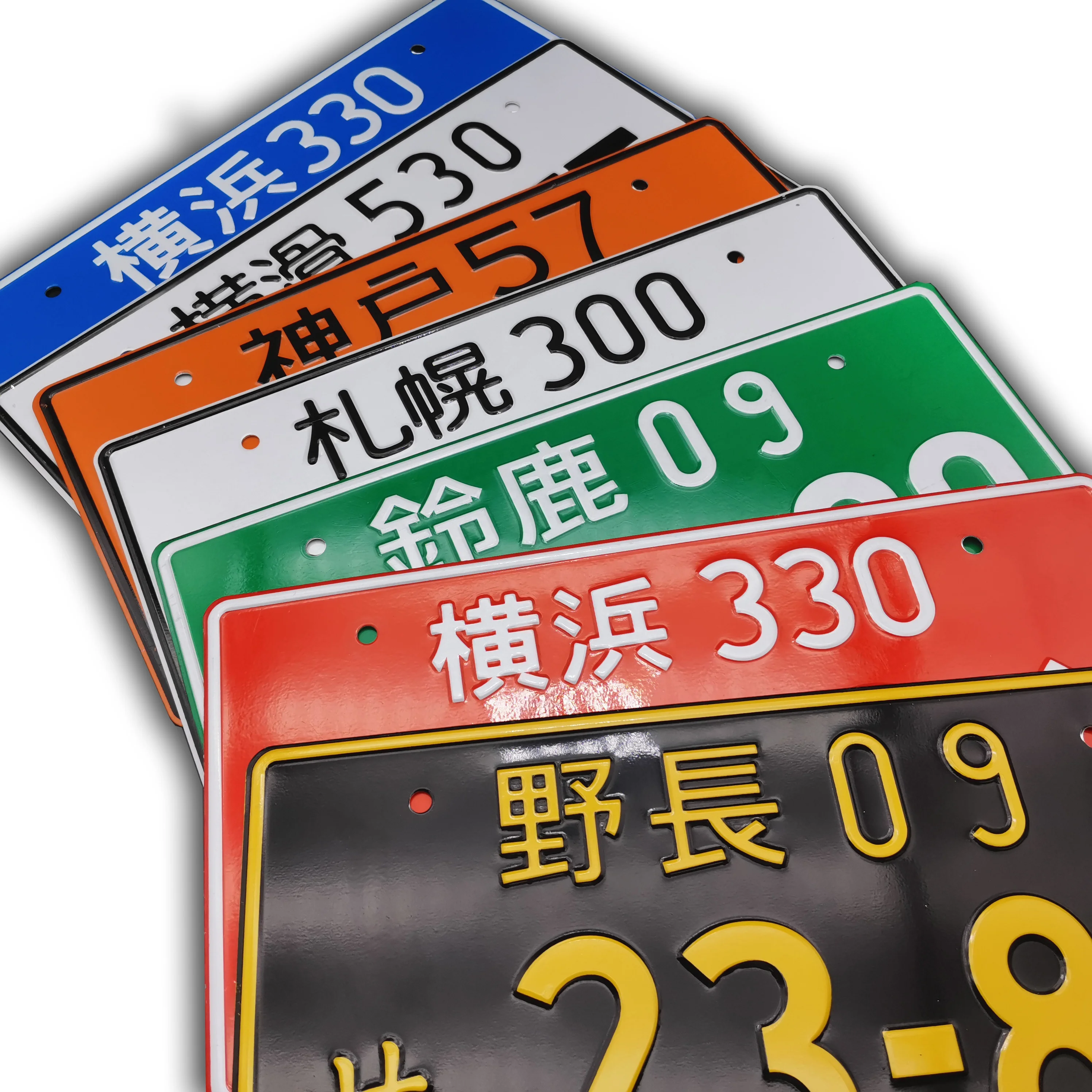 Wholesale Japan Jdm Style Decorative Modified License Plate Number