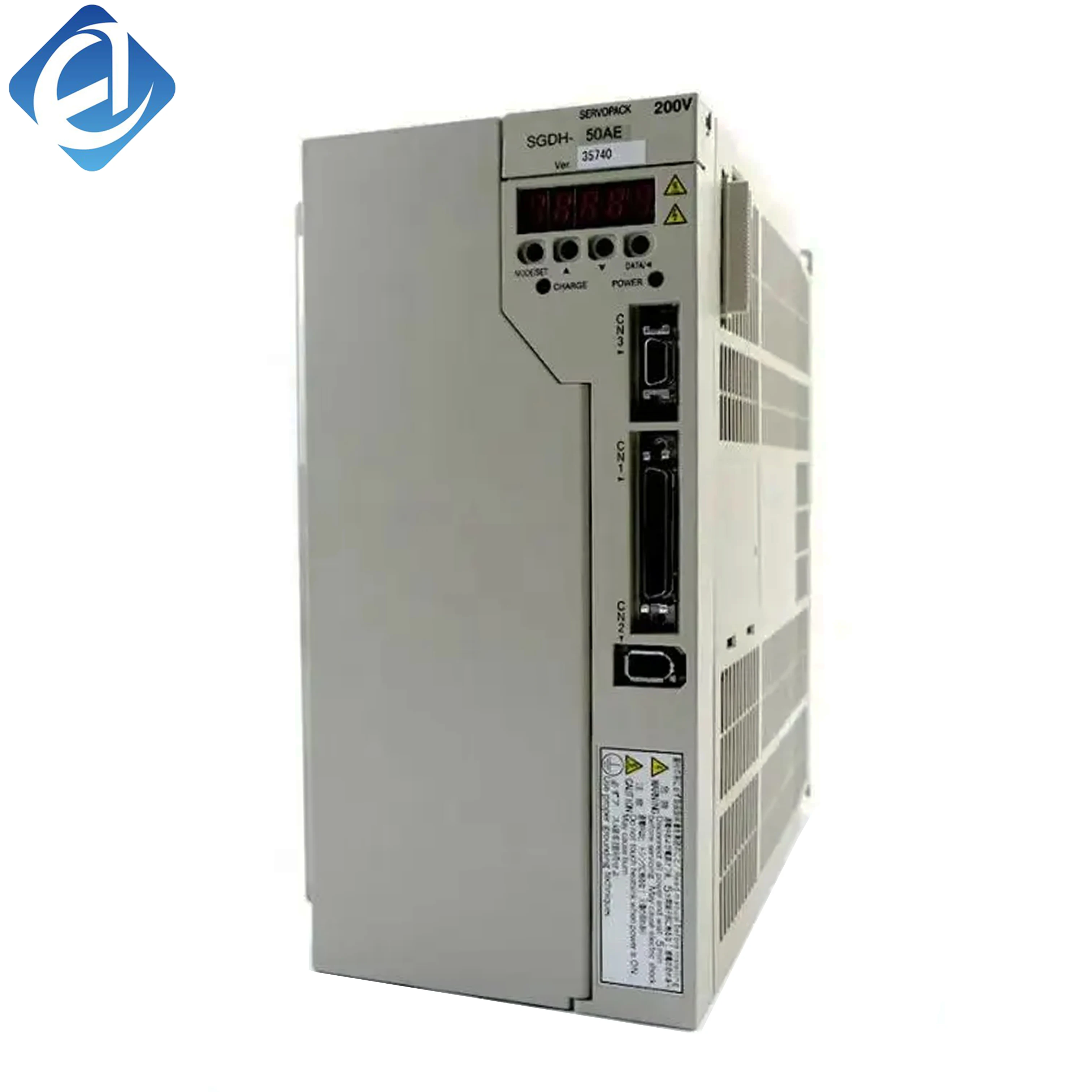 New Original SGDH-50AE Yaskawa SGDH series servo drive, matched with servo motors to achieve precise position, speed and torque control in industrial automation motion systems.