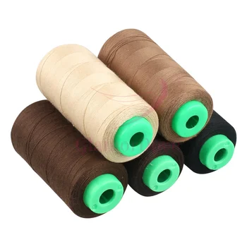 High Quality 1000yards/roll High Strength Polyester Sewing Threads for Weaving Hair, Drapery, Leather