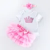 Pink-cloth crown