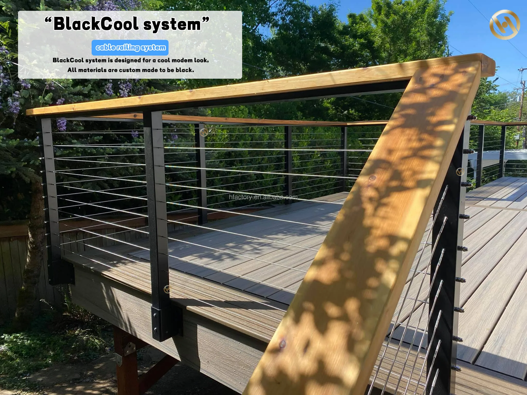 HJ Stand Off Balcony Railing Stainless Glass Stair Glass Railing Prices ...