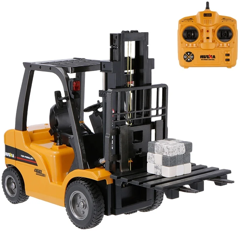 Huina 1577 577 2.4ghz 1:10 Scale 8 Channels Alloy RC Forklift