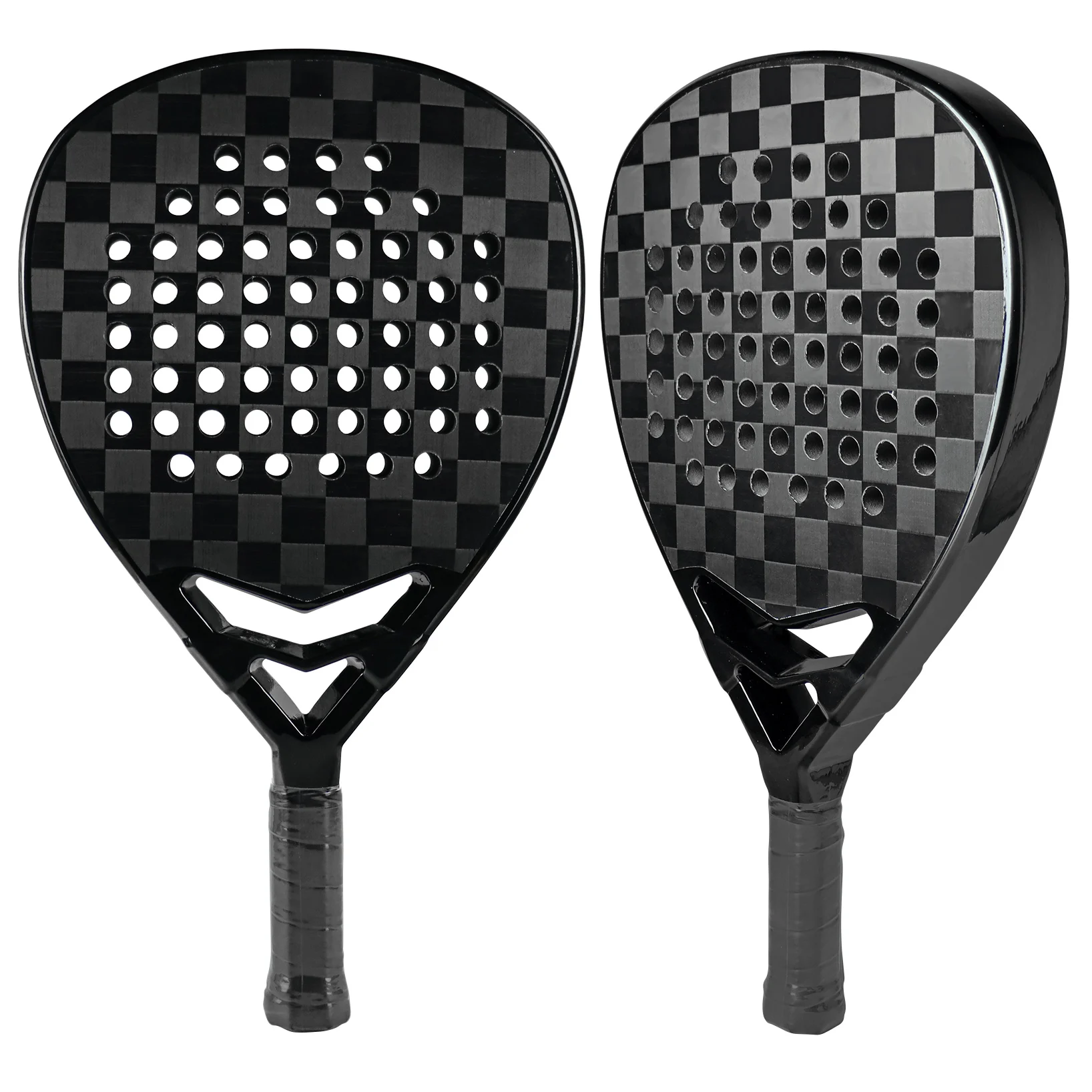 Ready to Ship Advanced Professional Diamond 18K Carbon Padel Racket Premium Padel Shovel with Polyester Net Material