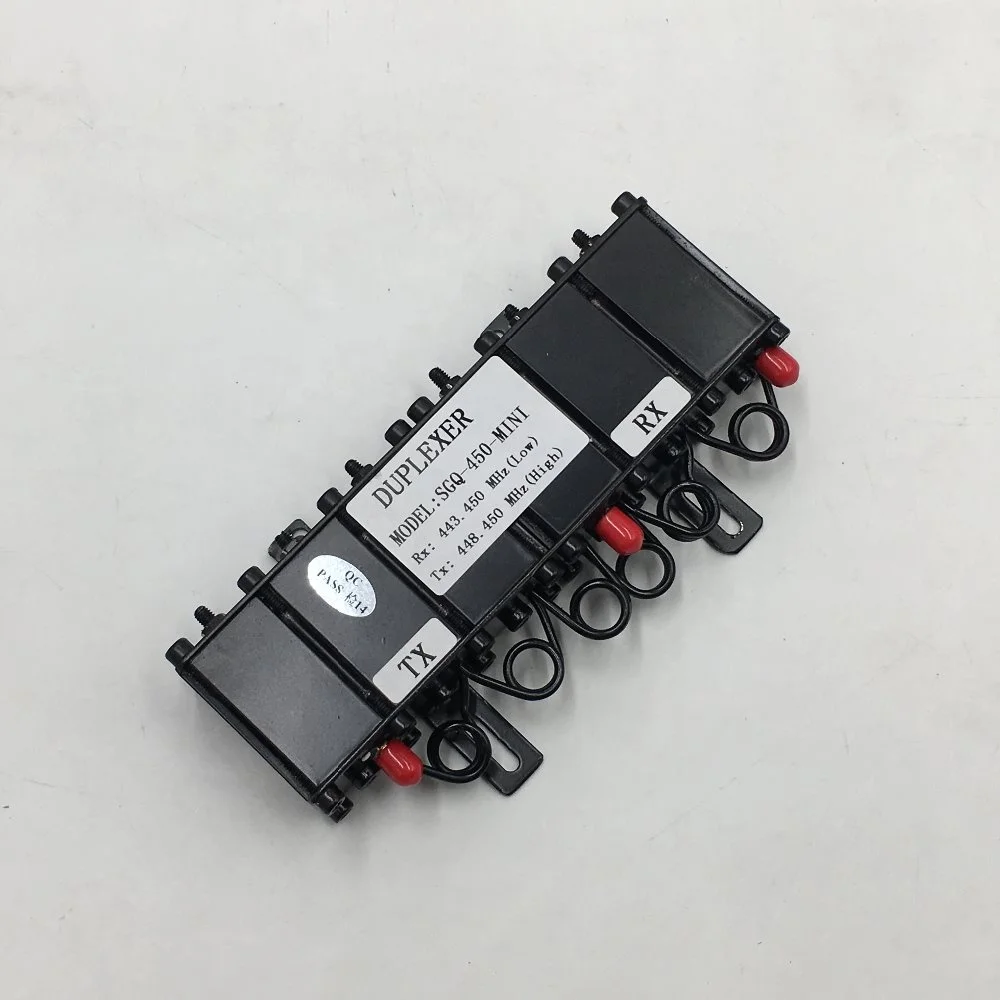 Duplexer YiNone UHF 400-470MHz 30W per ripetore Radio con connettori femmina N a bassa frequenza e alta frequenza preimpostati  509