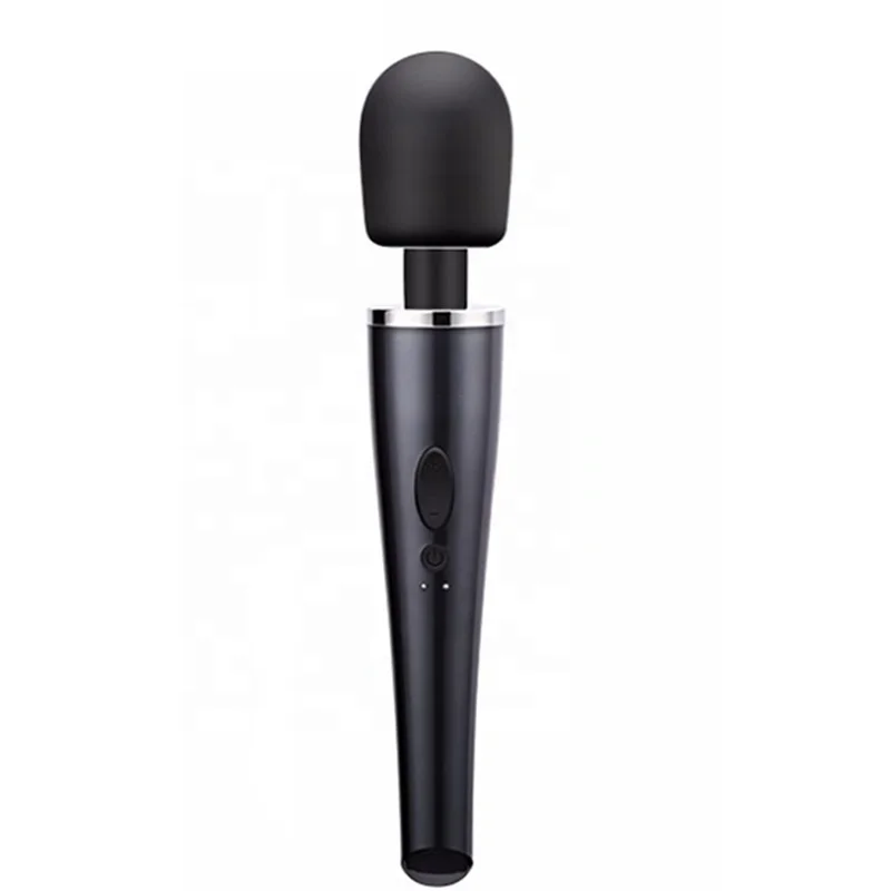Rechargeable Powerful Vibrating Wand Massager Wireless Sex Toy