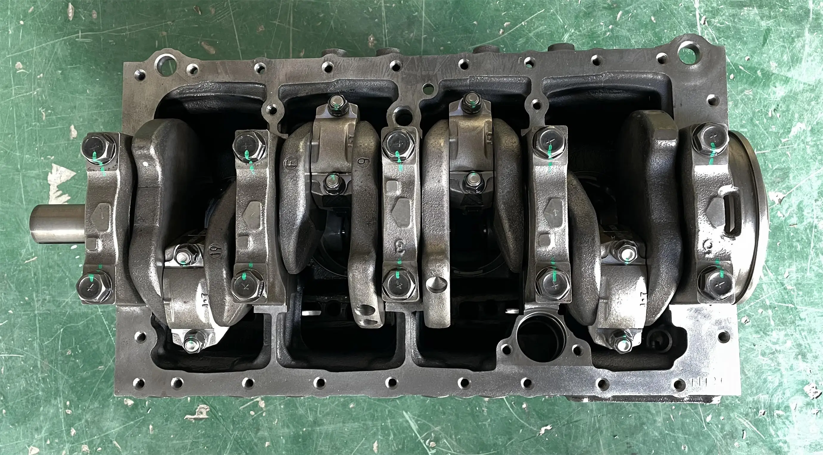 jmc1040 4jb1 4jb1柴油机气缸体发动机短缸体 (增压) jx493zq4欧2短