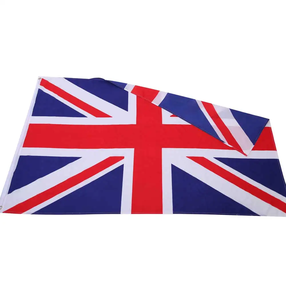 uk flag | 3x5ft | 100% polyester | screen print | factory direct