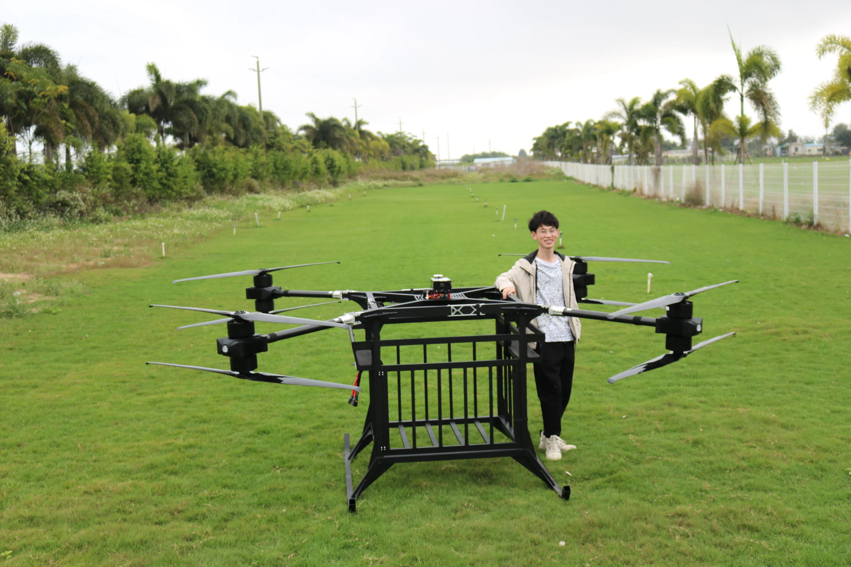 Logística Capacidad De Carga De Un Dron SVF -F80 Juego De Brazos