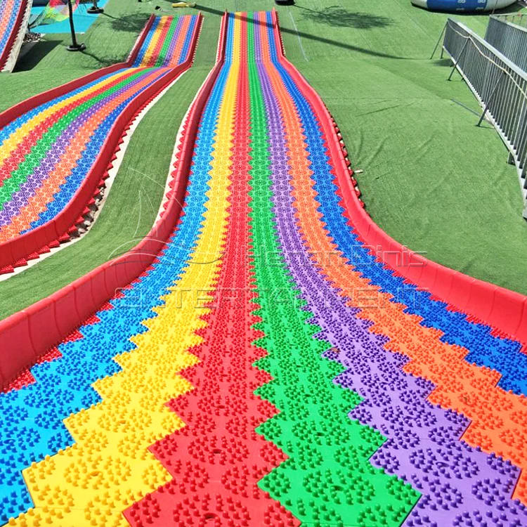 Amusement Park Rides Outdoor Rainbow Slide