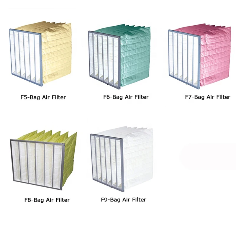 High Quality Air Conditioning Bag Filter Pocket Air Filter For Central Air Conditioner Buy