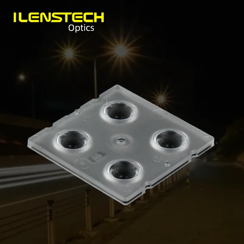 Ilens770 60 Degree Led Lens Array 2x2 for Flood Light Street Light