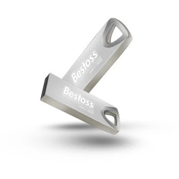 BESTOSS Wholesale Mini Metal Usb Stick 16gb 32gb 64gb 128gb 256gb 1tb 2tb 2.0 3.0 Pendrive Usb Flash Drive with Logo