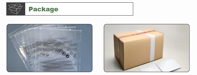 Packaging & shipping specifications