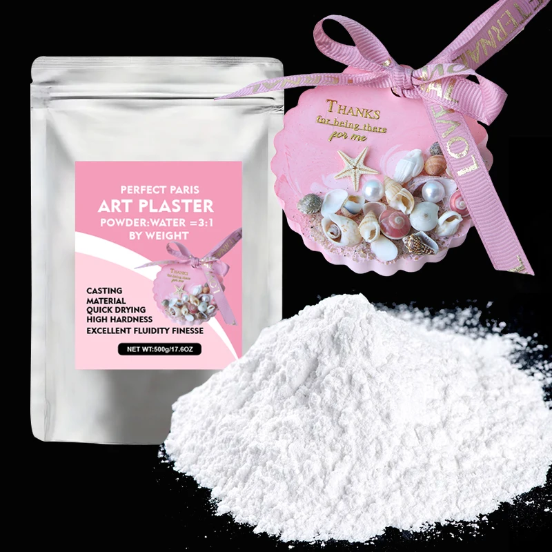 Timesrui High Purity White Plaster Gypsum Powder Nontoxic And Safe