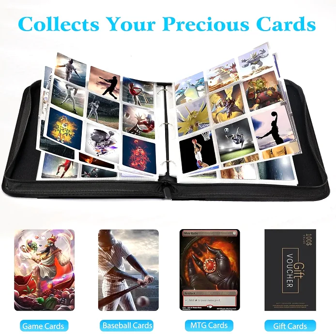 single pocket card binder Card Book Binder 1 Pocket