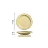 Disque anglais beige de 8 pouces