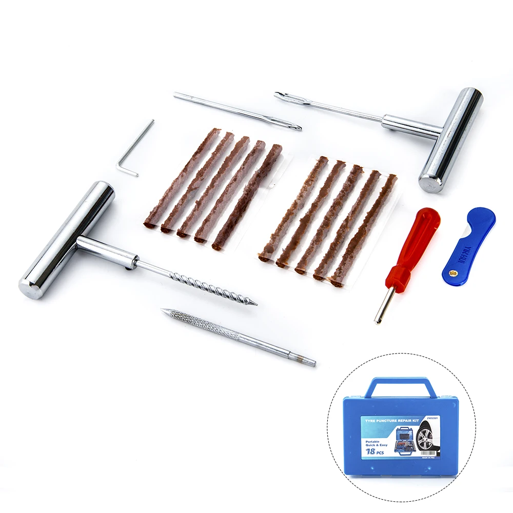 18 шт. набор инструментов для ремонта автомобильных шин