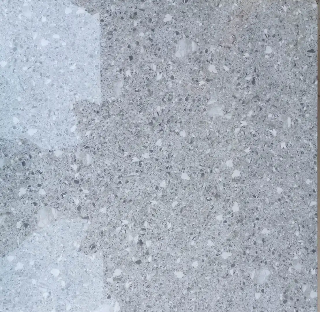 Ceramic Modern Carbon Matte Terrazzo Porcelain Tile 600x1200mm