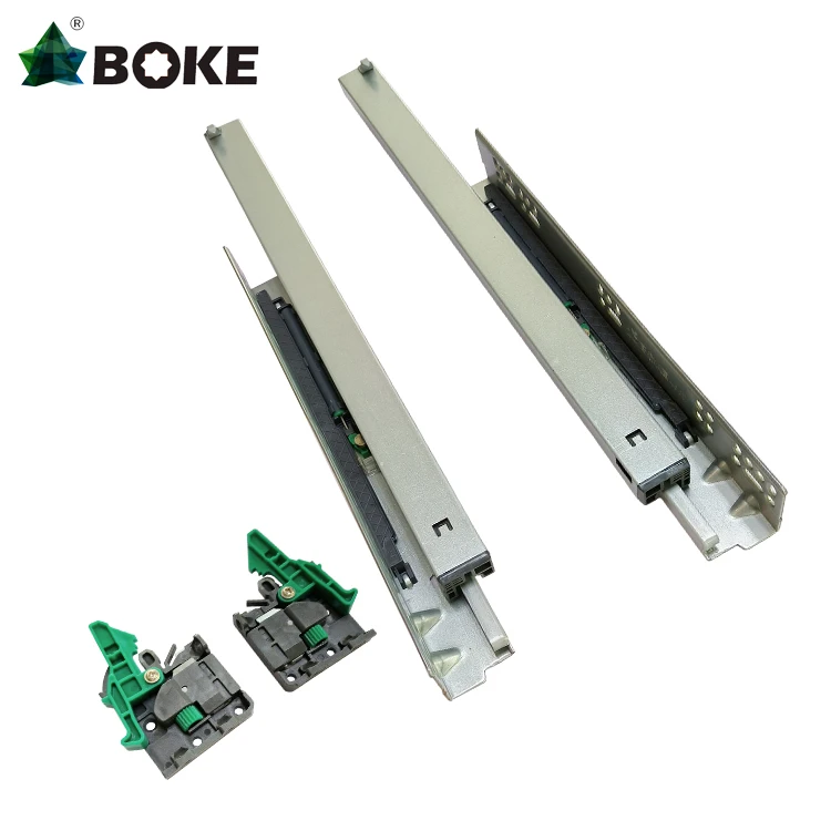BOKE under Mount Soft Close Drawer Slide for Kitchen Cabinets