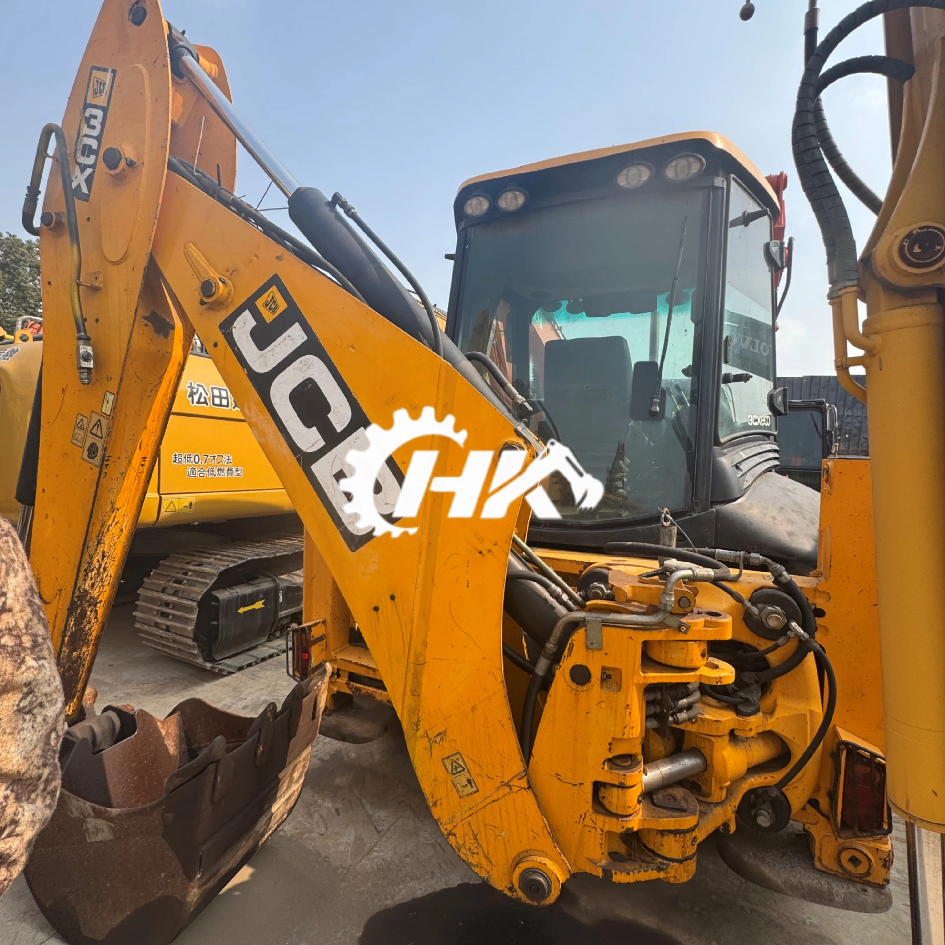 HANGKUI JCB 3CX Japanese Original  Backhoe Loader with EMA CE EPA Certifications,with High Quality and Favorable Price  JCB 3CX