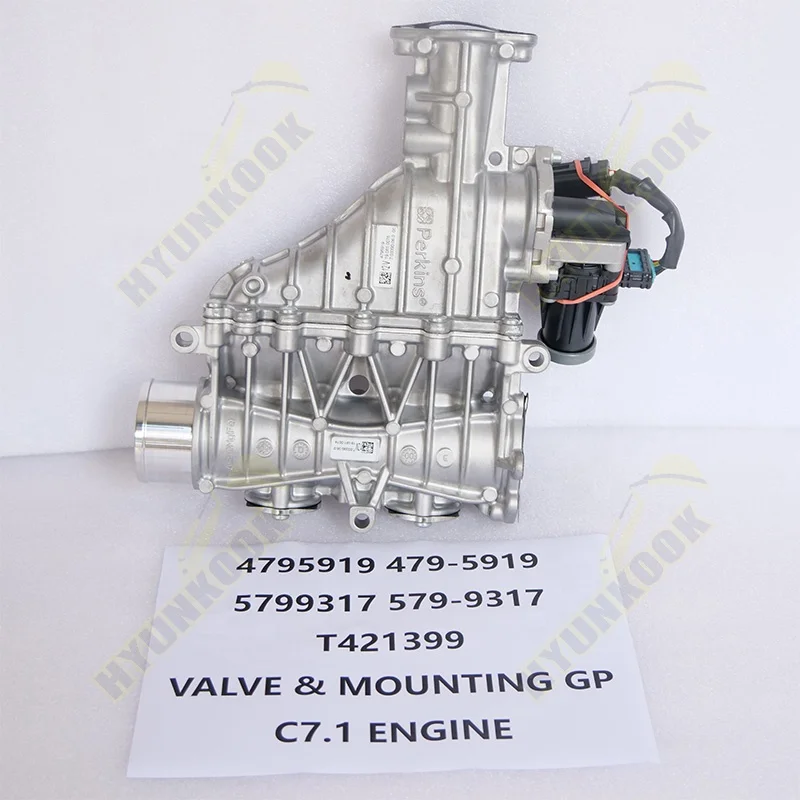 DIESEL ENGINE C7.1 EGR VALVE 4795919 for CAT EXCAVATOR