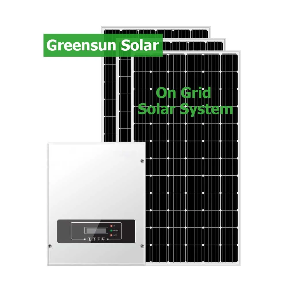Greensun high quality solar panel kit solar power system home panel 3kw 4kw 5 kw solar system