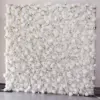 Parete di Fiori 3D Rosa Bianca 2m*2m