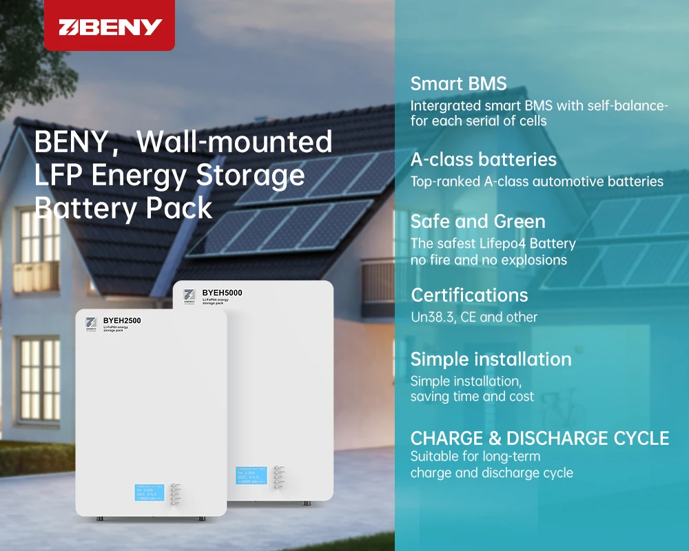Home Power Wall Solar Lithium Ion Lifepo4 Batteries 48v 100ah 200ah 2 ...