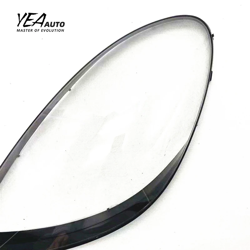 product replacement car headlight glass pc lampshade cover lens lamp for porsche 718 2016   2020 boxster headlamp shade lens cover-30