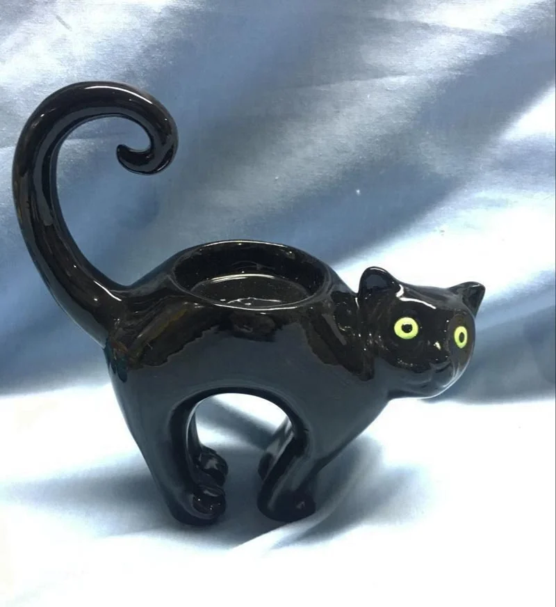 Tii collections Porte-bougie chauffe-plat monstre d'Halloween