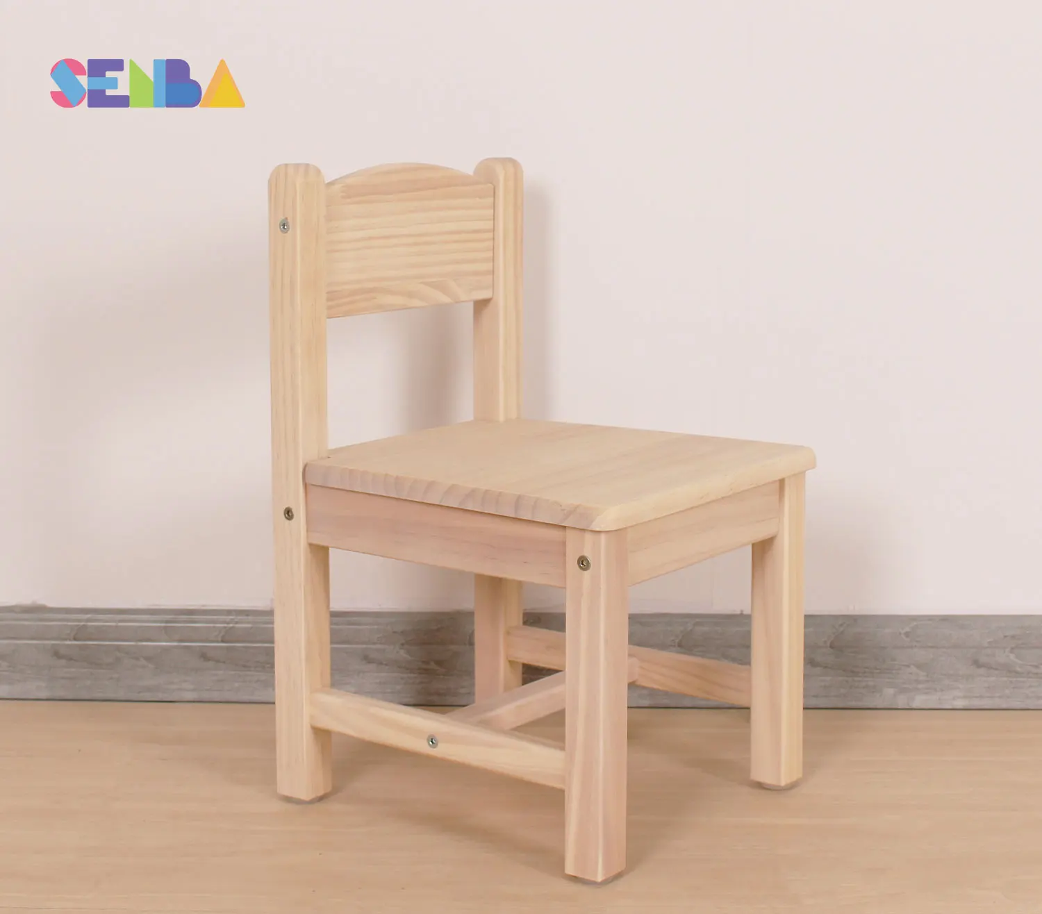 Wholesale Daycare High Quality Table And Solid Wood Set Party Chair For