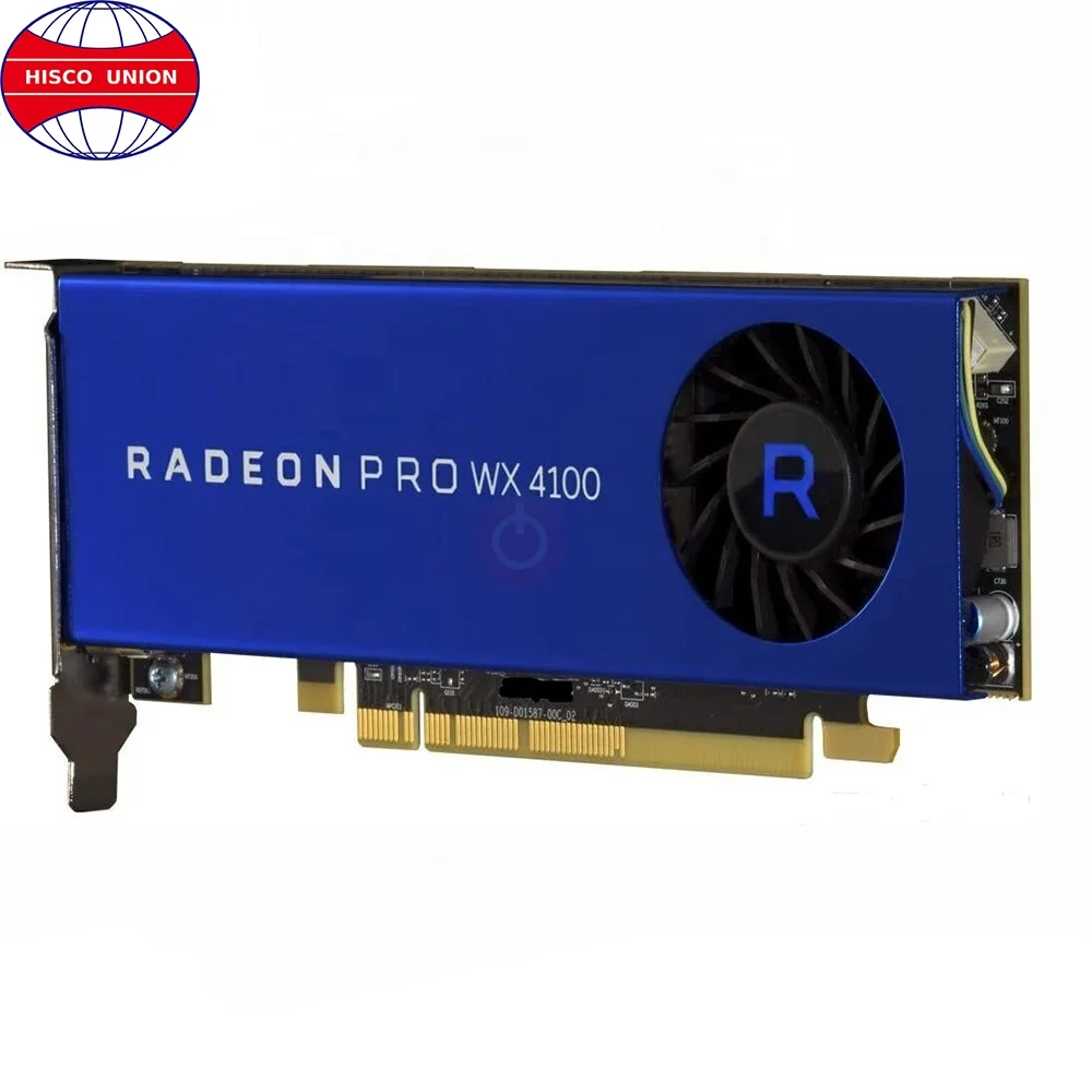 AMD Radeon Pro WX4100 4GB GDDR5 Graphics Card - Efficient