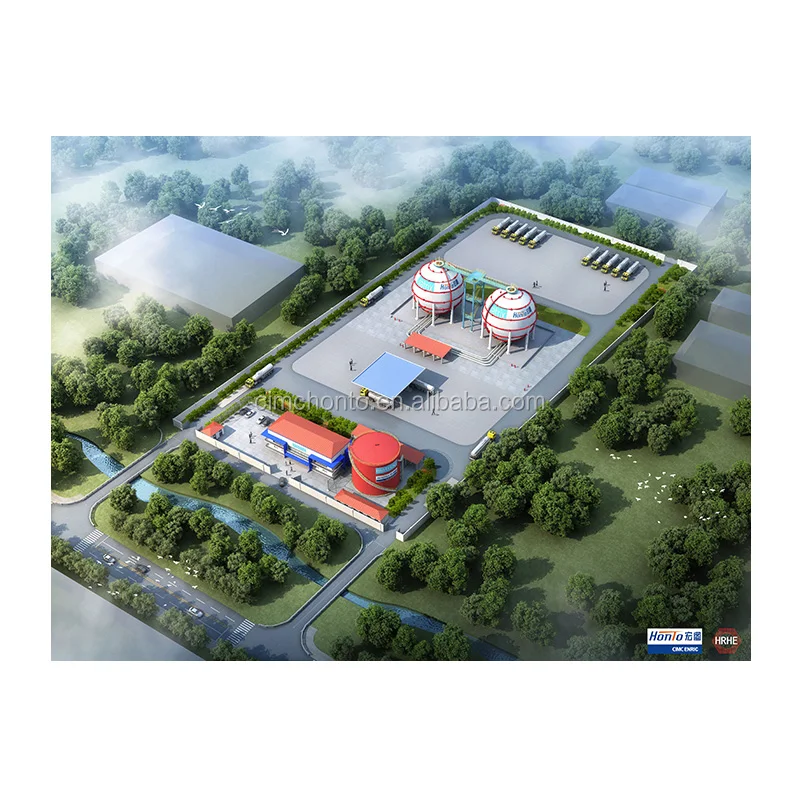 CIMC ASME 4000 Ton Round Propane LPG Storage Sphere Tank