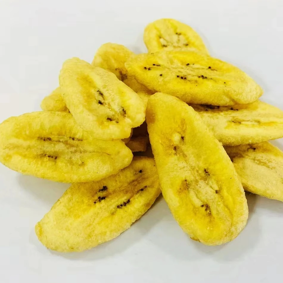 Premium Quality Vacuum-Fried Banana Chips Retaining Fresh Flavor and Nutrients