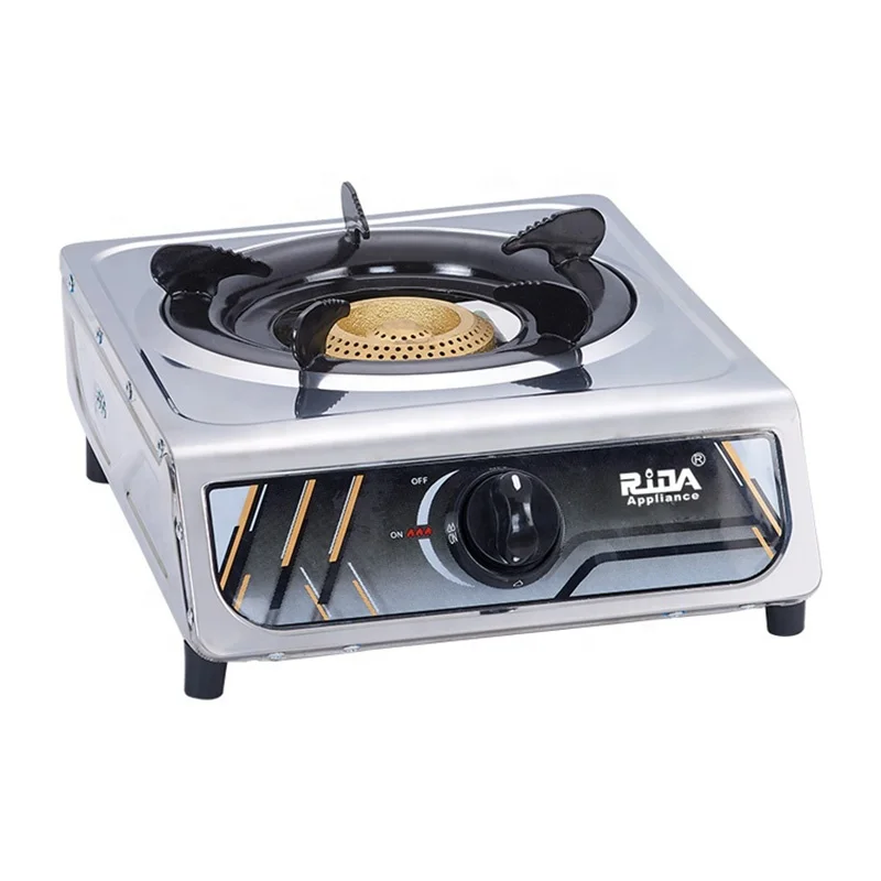 1 Single-burner Cooktop Cooker Portable Energy Saving Cast Iron Gas Stove Household Kitchen Cooking
