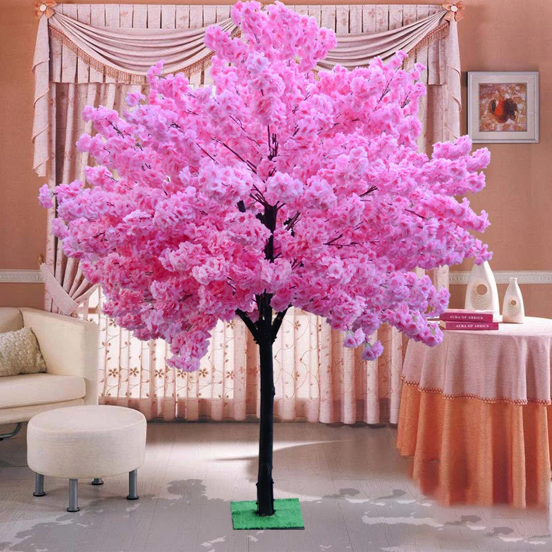 Artificial Cherry Blossom Flower Wedding Home Arrangements Decor