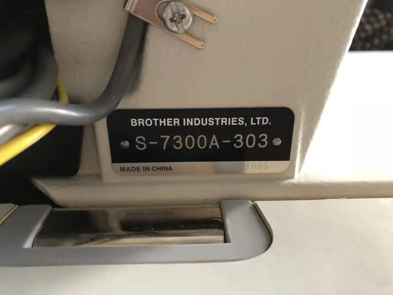 Japan Brother S7300A for Lockstitch Sewing Machine With Electronic Feeding System and Thread Trimmer