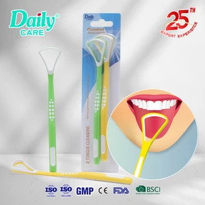 Effective Oral Hygiene Daily Care Tongue Cleaner Scraper