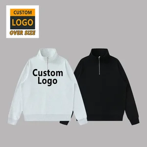 Men's Fluffy Fleece Hoodie New Winter Crewneck Pullover Heated Sweater Logo Customization XS Size Spring Clothing