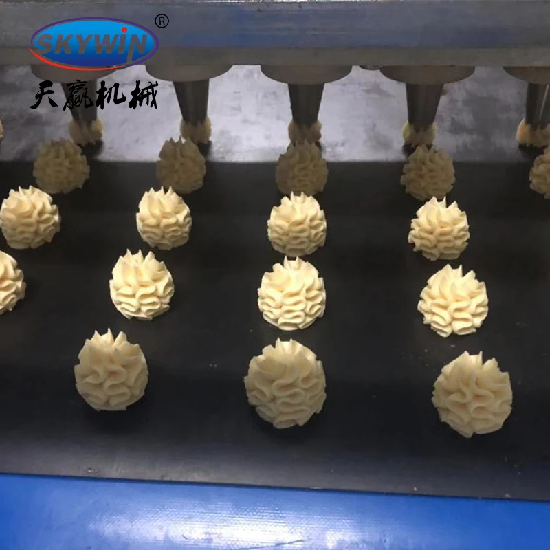 Automatic Small Biscuit Make Machine for Making Cookie Biscuit Wire Cutter and Cookie Depositor