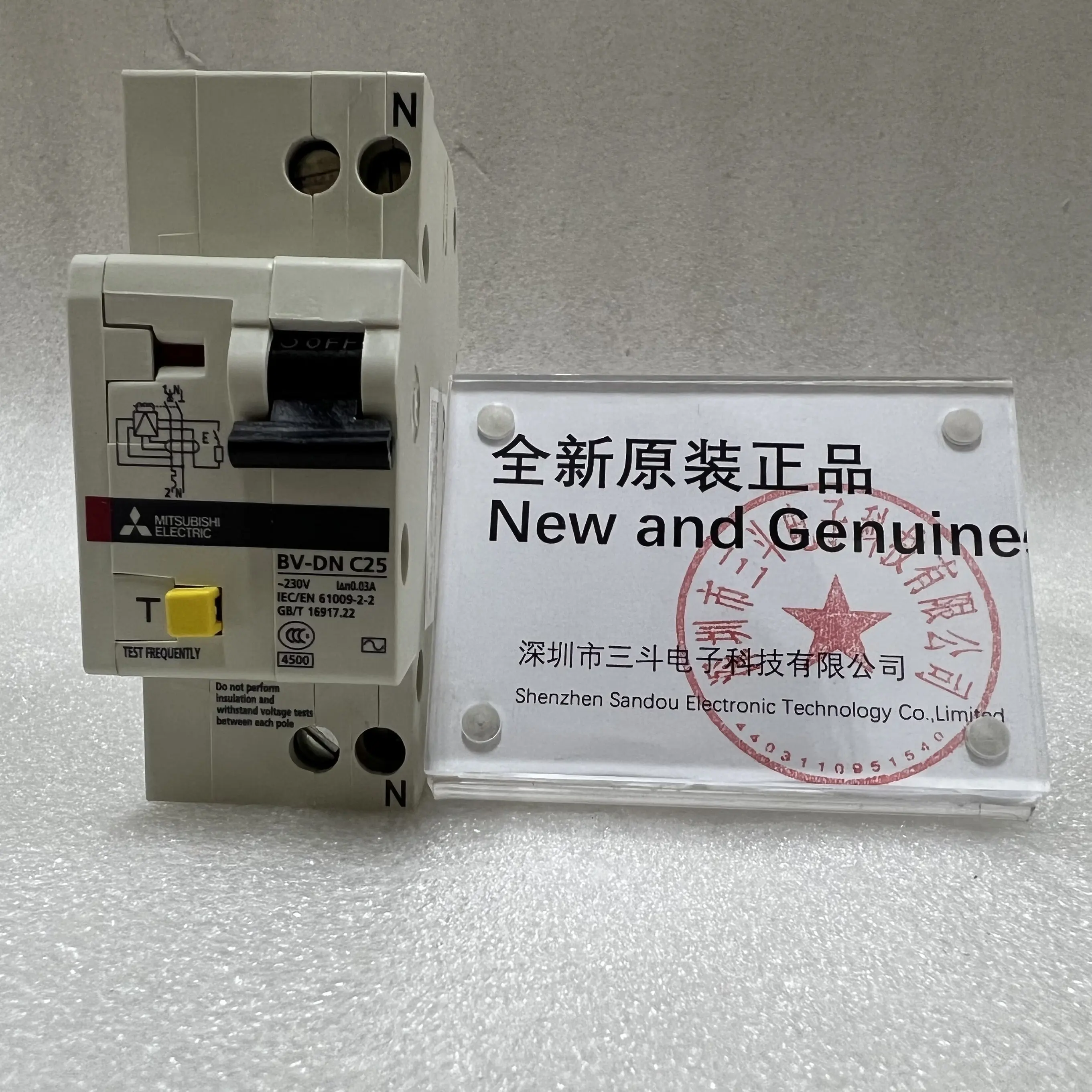 MITSUBISHI Earth Leakage Circuit Breaker BV-DN C25