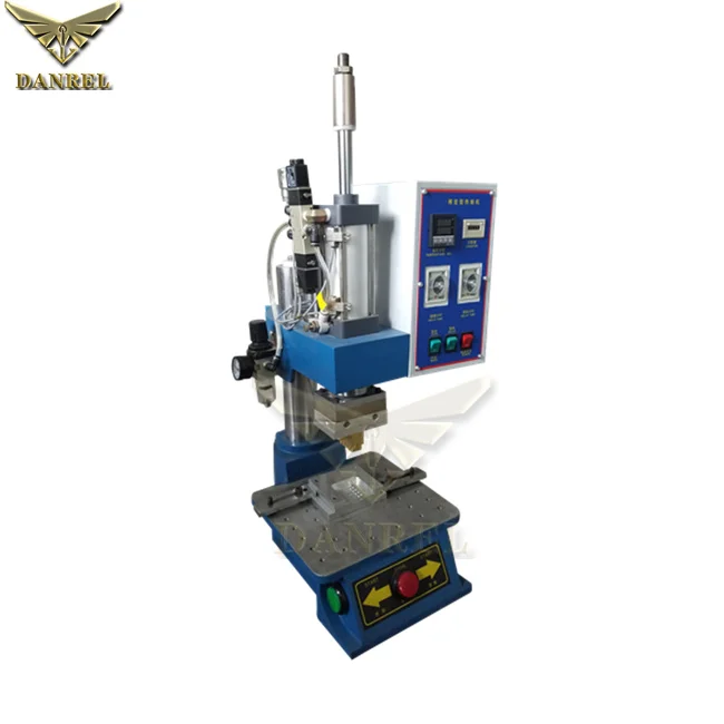Semiautomatic Heat Stack Plastic Assembly Ultrasonic Thermal Press Hot Welding Portable Plastic Heat Staking Machine