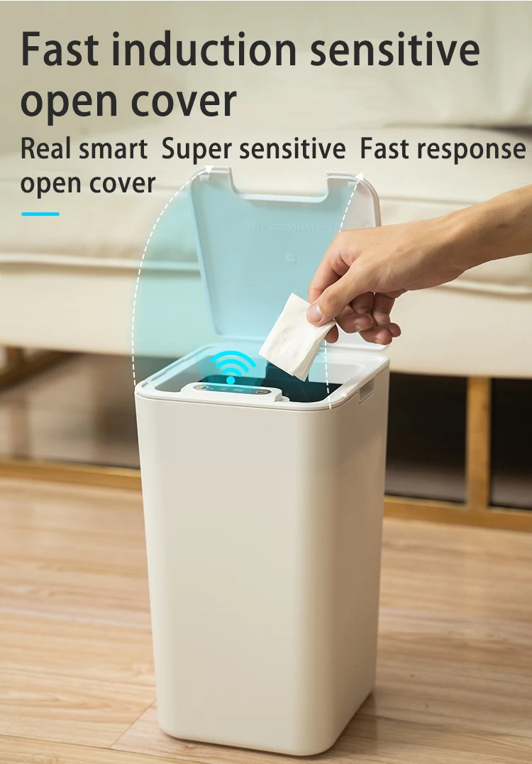 Induction Automatic Touchless Smart Infrared Sensor Smart Switch Trash