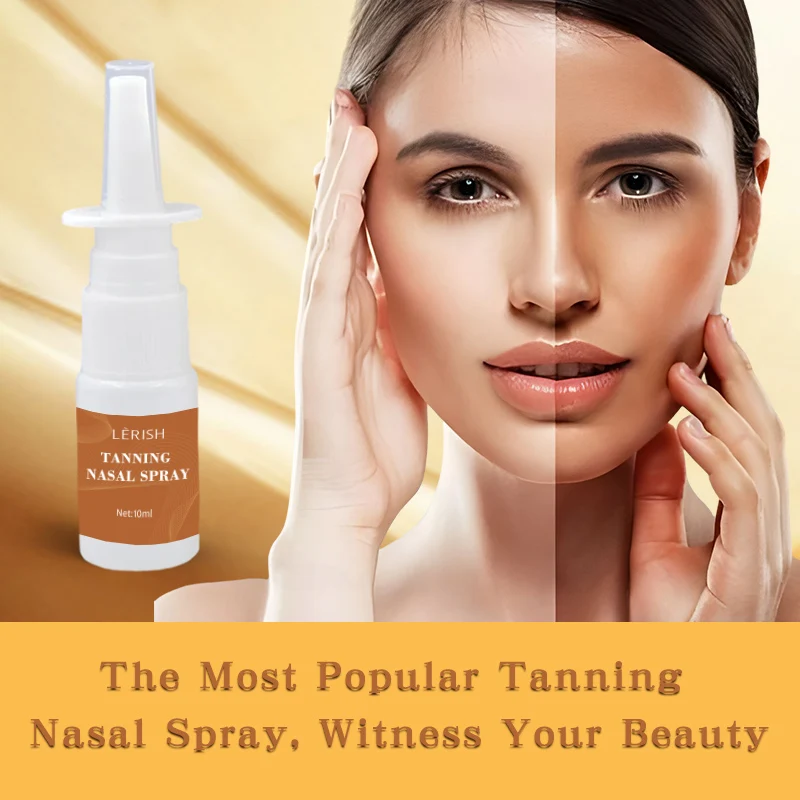 Sells Best 10 Ml Extreme Black Skin Rapid Tan Nose Spray Tanned Nasal