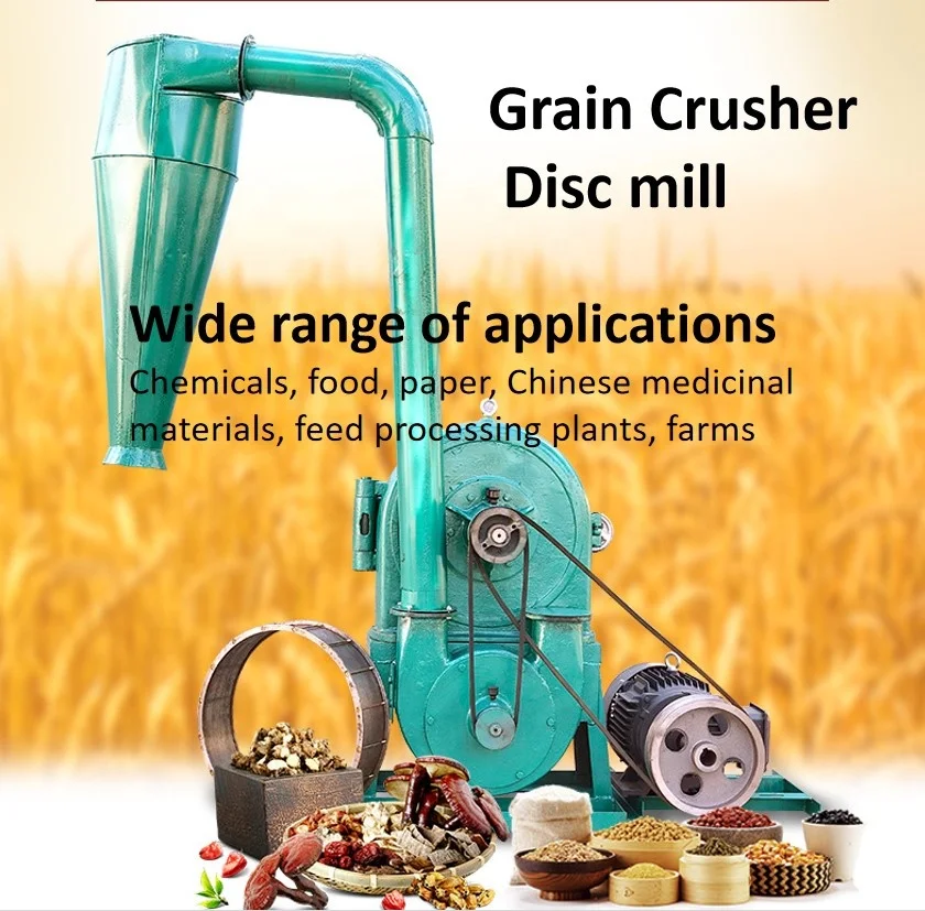 Shiningall FC Grinder Automatic Electric Industrial Corn Maize Flour Making Machine Full-automatic Milling 1 Year Warranty